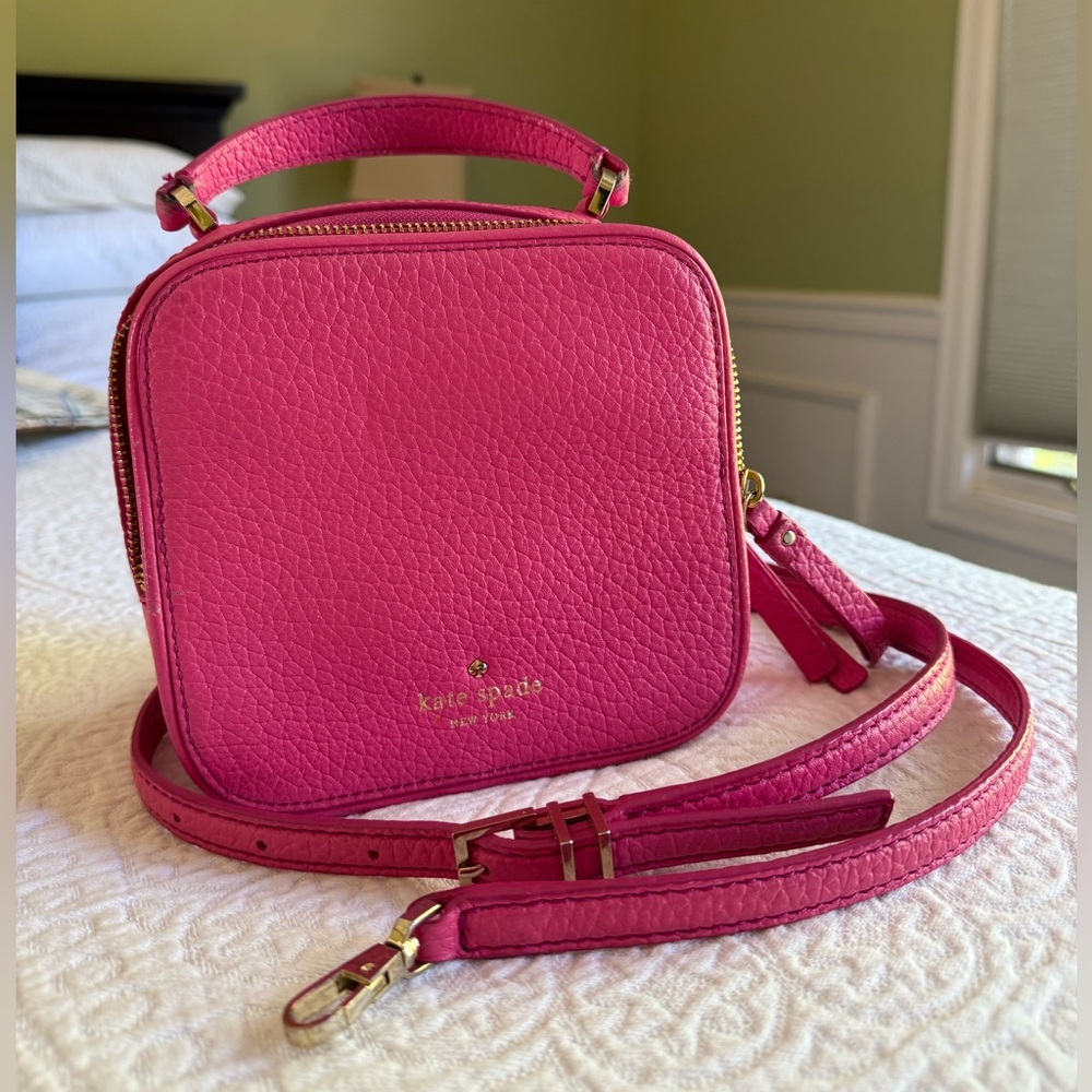 Kate Spade pink small cross body bag